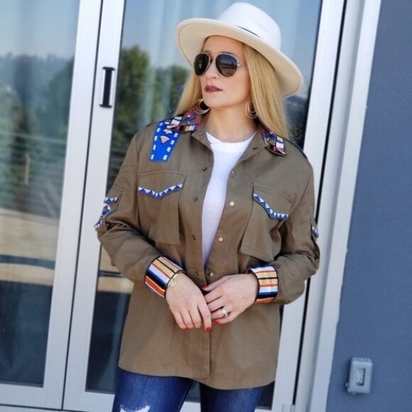 EYE CATCHER Embellished Jacket - Picture 8 of 15